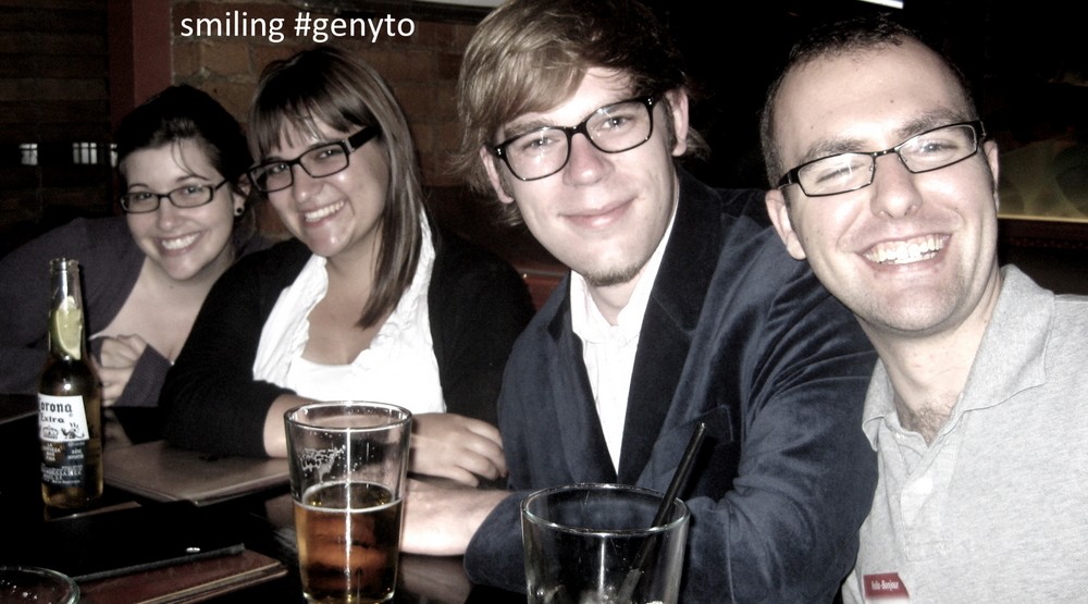 smiling GenY faces